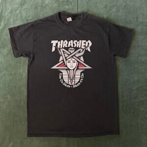Thrasher graphic tee no flaws